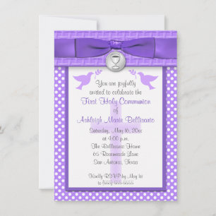 RIBBON PRIMEIRO Convite Comunitário Sagrado