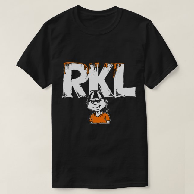 Rich Kids Clássico T-Shirt RKL (Frente do Design)
