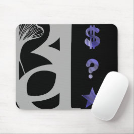 RICH Mousepad Tendência Abstrata Lavanda Violeta
