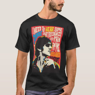 Richard Ashcroft Pop Art Cite T-Shirt Clássico