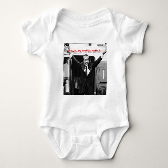 Richard Nixon "Já Sentem Minha Falta?" Camisetas e (Frente)