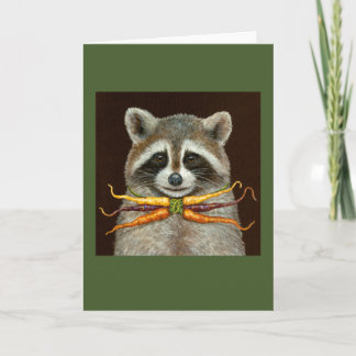 Richard, o cartão raccoon