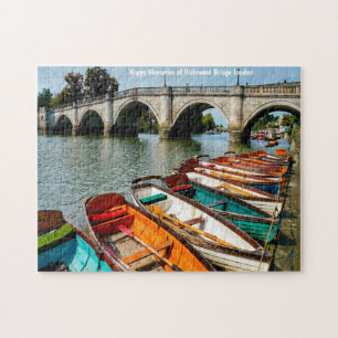 Richmond Bridge London. Quebra-cabeça de serra