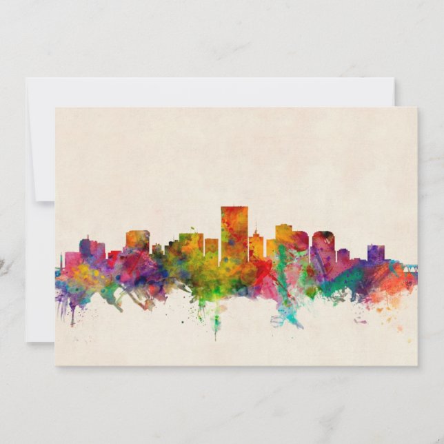 Richmond Virginia Skyline Cityscape (Frente)