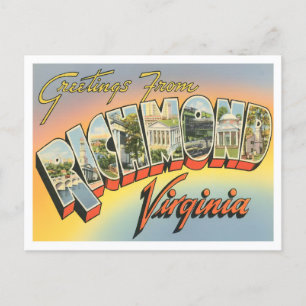 Richmond, Virgínia Vintage — Cartão postal