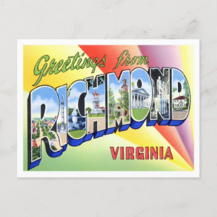 Richmond, Virgínia Vintage — Cartão postal