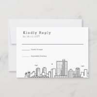 Richmond Wedding | RSVP Skyline Estilizado