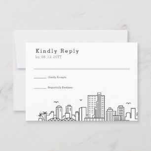 Richmond Wedding   RSVP Skyline Estilizado