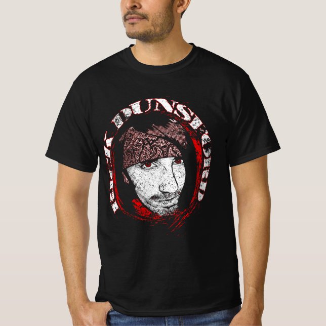 Rick clássico Dunsford Face T-Shirt (Frente)