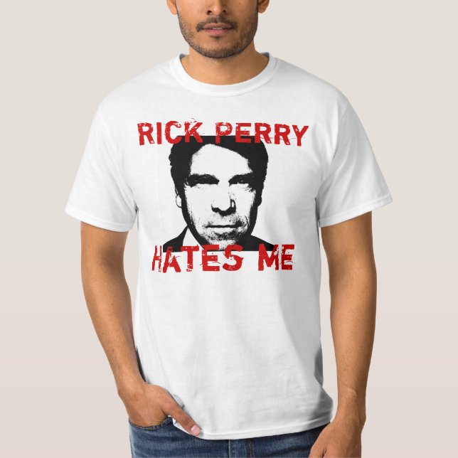 Rick Perry deia-me - t-shirt (Frente)
