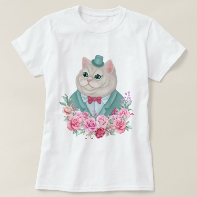 Rico Cat T-Shirt (Frente do Design)