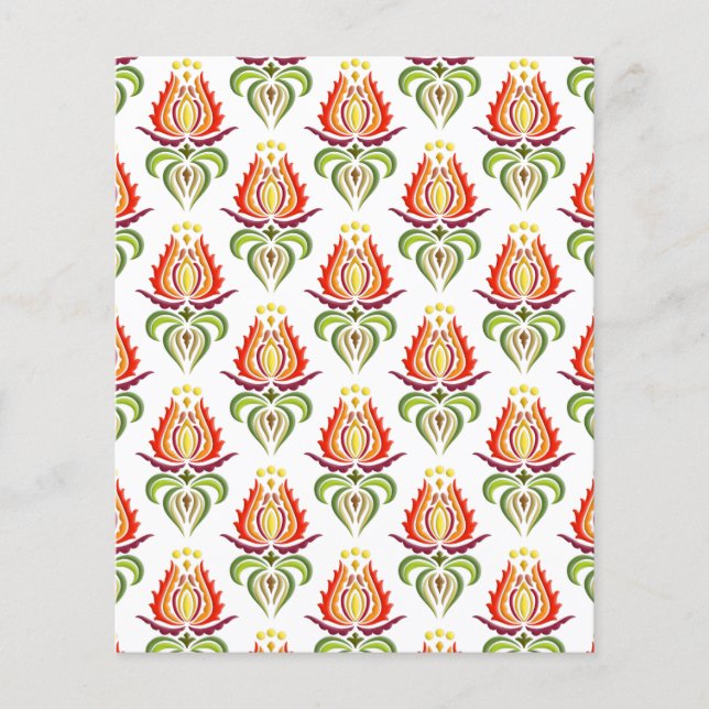 Rico Mantle: Padrão Húngaro do livro de arte popul (Frente)