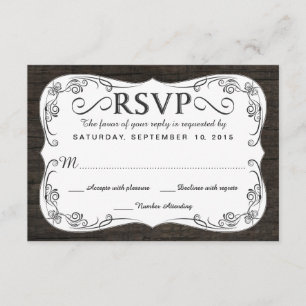 Rico Vintage, RSVP, Resposta Nupcial