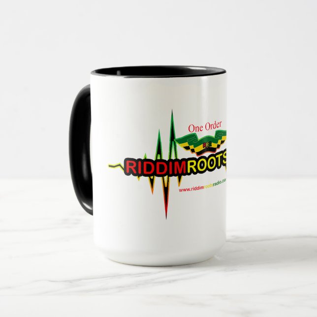 Riddim enraíza a caneca combinado da campainha de (Frente Esquerda)