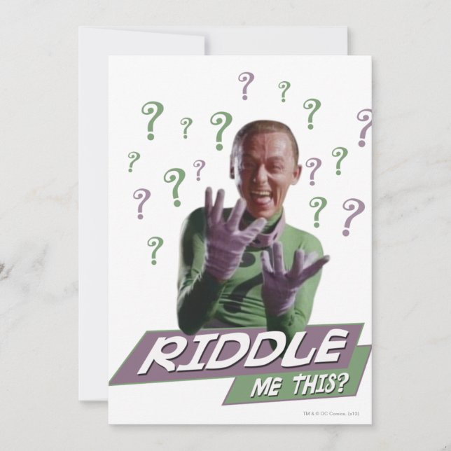 Riddler - Encoste-Me Isto (Frente)