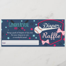rifa fralda - revelação de gênero