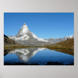 Riffelsee Matterhorn Poster