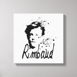 RIMBAUD - Canvas de arte gráfica