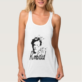 RIMBAUD Retrato Graphic Art Women Top