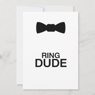 Ring Dude - Casamento do portador do anel