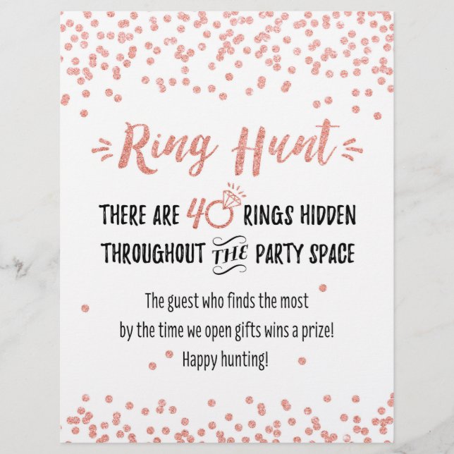 Ring Hunt - Sinal de Jogo Bridal (Frente)