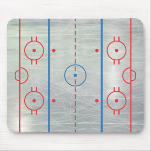 Rink Ice Mousepad de Hockey