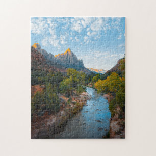 Rio Cena Quebra-cabeça Complexo de Arte de Montanh