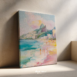 Rio de Janeiro Brazil Painting Canvas