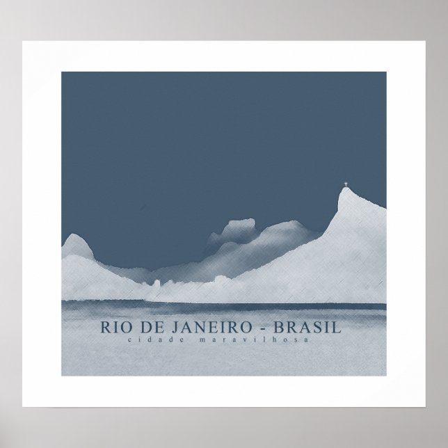 Rio de Janeiro para muros, impressões (Frente)