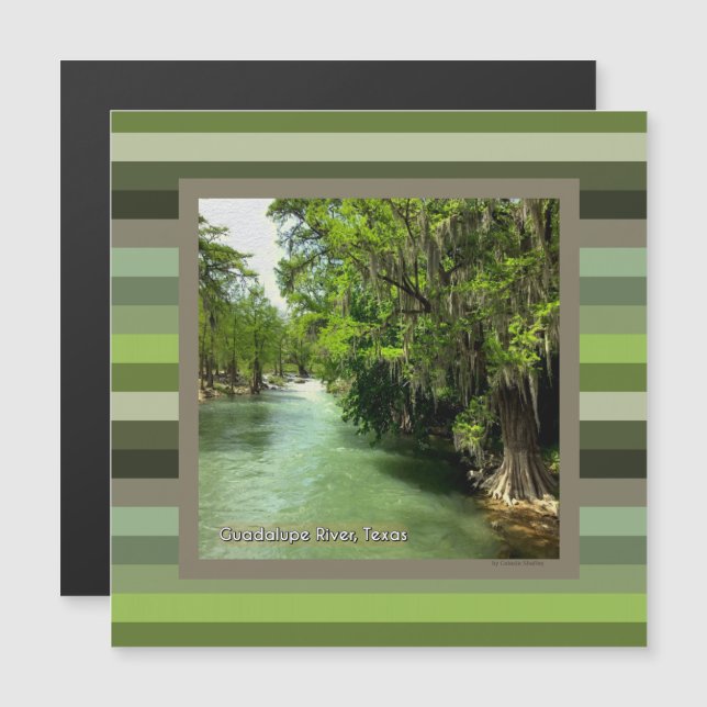 Rio Guadalupe em Gruene, Texas (Frente/Verso)
