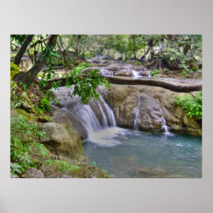 Rio Mesillos no San Luis poster de Potosi, México