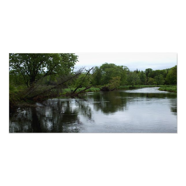 "Rio Saranac" Foto de Adirondack River & Trees (Frente)