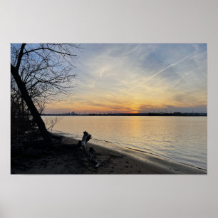 Rio Sunset Photo Poster