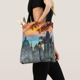 Rio Vltava, na morning Tote Bag