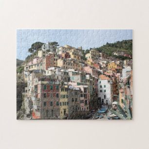 Riomaggiore Cinque Terre Itália Quebra-cabeça