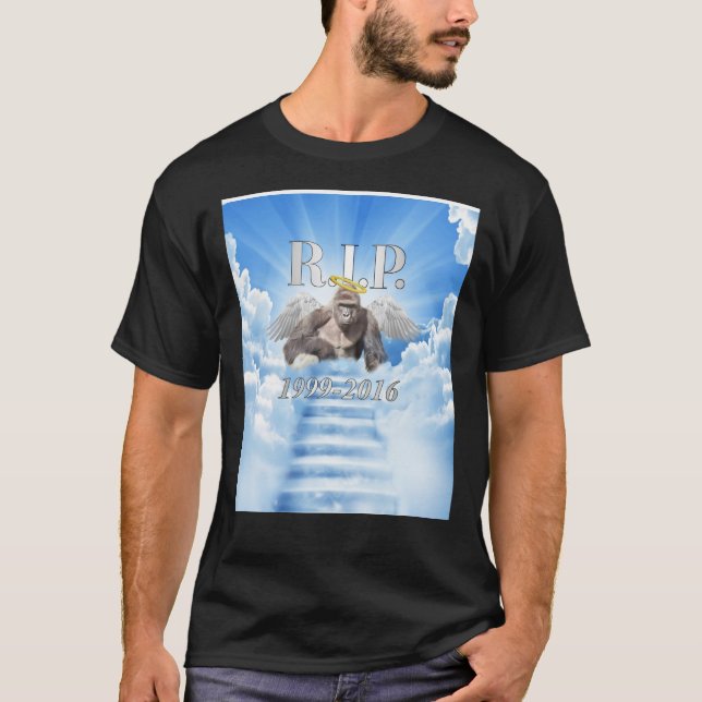 RIP Harambe Graphic T-Shirt (Frente)