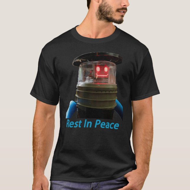 RIP HitchBOT - Camisa T essencial (Frente)