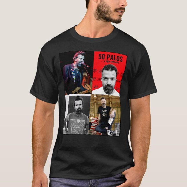 RIP Jarabe De Palo Pau Dones Died Classic T-Shirt (Frente)