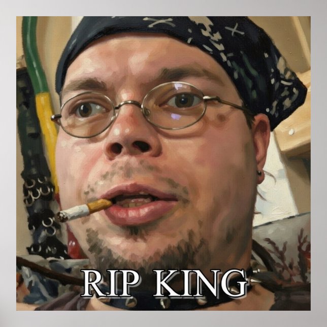 RIP King Cobra Poster (Frente)