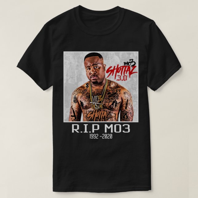 RIP Mo3  Classic T-Shirt (Frente do Design)
