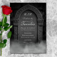 RIP Morte ao Meu Convite de Aniversário Grave dos