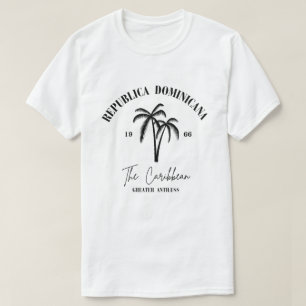 Riqueza República Dominicana Bandeira T-Shirt