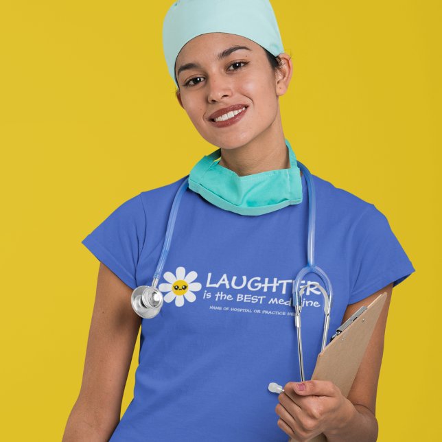 Rir É A Melhor Camisa De Medicina (Spread laughter with this, "Laughter is the best medicine" t-shirt! )