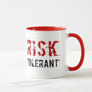 Risco tolerante - caneca