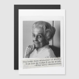Rita Levi-Montalcini cita Mulheres na Ciência