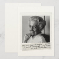Rita Levi-Montalcini cita Mulheres na Ciência