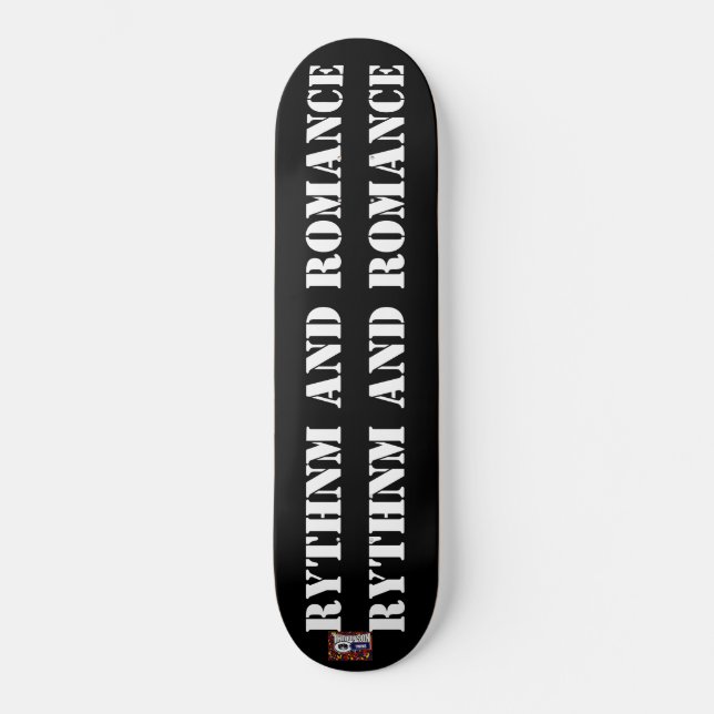 RITMO E ROMANCE Skateboard (Frente)