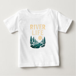 River Is Life T-Shirt - Natureza Inspirada