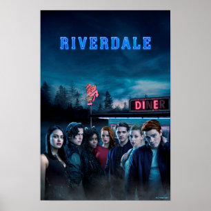 Riverdale Outside Pop Diner Poster