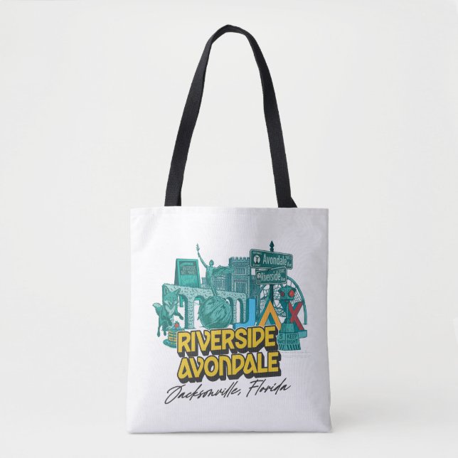 Riverside Avondale Vizinho Tote Bag (Frente)